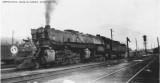 Snapshot of GN &quot;mallet&quot; 2036 at Skykomish, WA, taken by George E. Leu in 1944. GNRHS Archives, George Leu Collection.