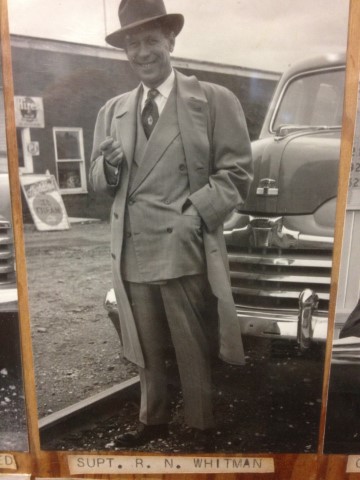 R.N. "Reg" Whitman, Cascade Division Superintendent.