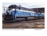 GE U33C #2537, Spokane, WA, June 1969, Jim Parker photo