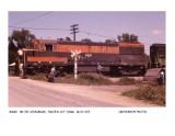 GN U25B (BN) #5405, Pacific Junction, IA, August 1973, Jim Parker photo