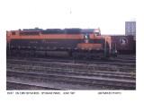 GN SDP40 #325, Spokane, WA, June 1967, Jim Parker photo