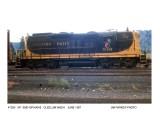 NP EMD GP9 #349, Cle Elum, WA, June 1967, Jim Parker photo