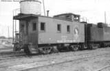 Caboose headed to Moses Lake, WA in 1965 to become part of Monte Holm collection. Now in Cashmere, WA.