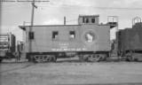 Caboose headed to Moses Lake, WA in 1965 to become part of Monte Holm collection. Now in Cashmere, WA.