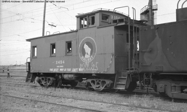 Caboose headed to Moses Lake, WA in 1965 to become part of Monte Holm collection. Now in Cashmere, WA.