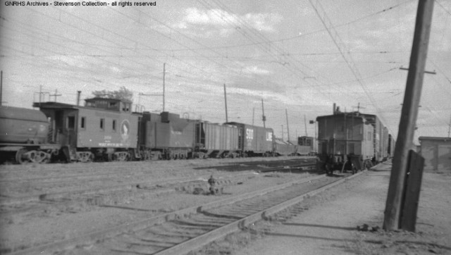 Caboose headed to Moses Lake, WA in 1965 to become part of Monte Holm collection. Now in Cashmere, WA.