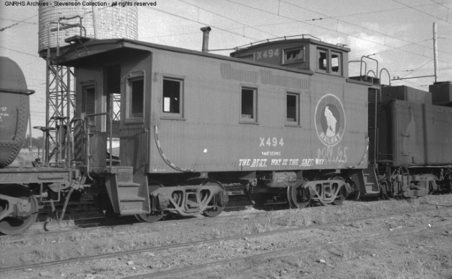 Caboose headed to Moses Lake, WA in 1965 to become part of Monte Holm collection. Now in Cashmere, WA.