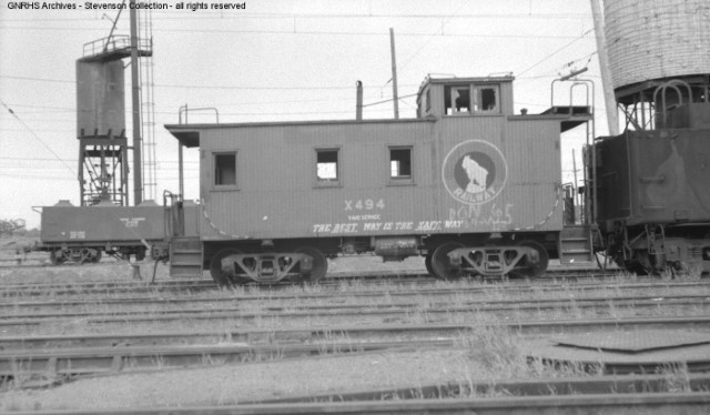 Caboose headed to Moses Lake, WA in 1965 to become part of Monte Holm collection. Now in Cashmere, WA.