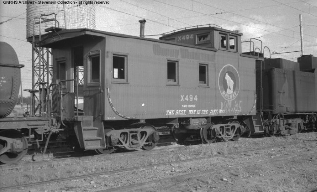 Caboose headed to Moses Lake, WA in 1965 to become part of Monte Holm collection. Now in Cashmere, WA.